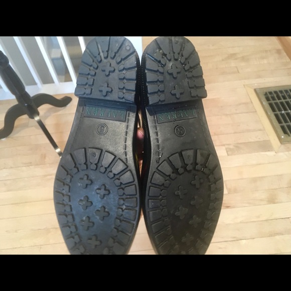 Ralph Lauren - Rossalyn ll Tartan rain boot sz 5 - Picture 13 of 15